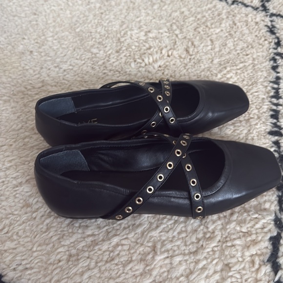 Revolve/ RAYE/ brand new/ ballet flats/ black/ size 6.5 - Picture 2 of 3